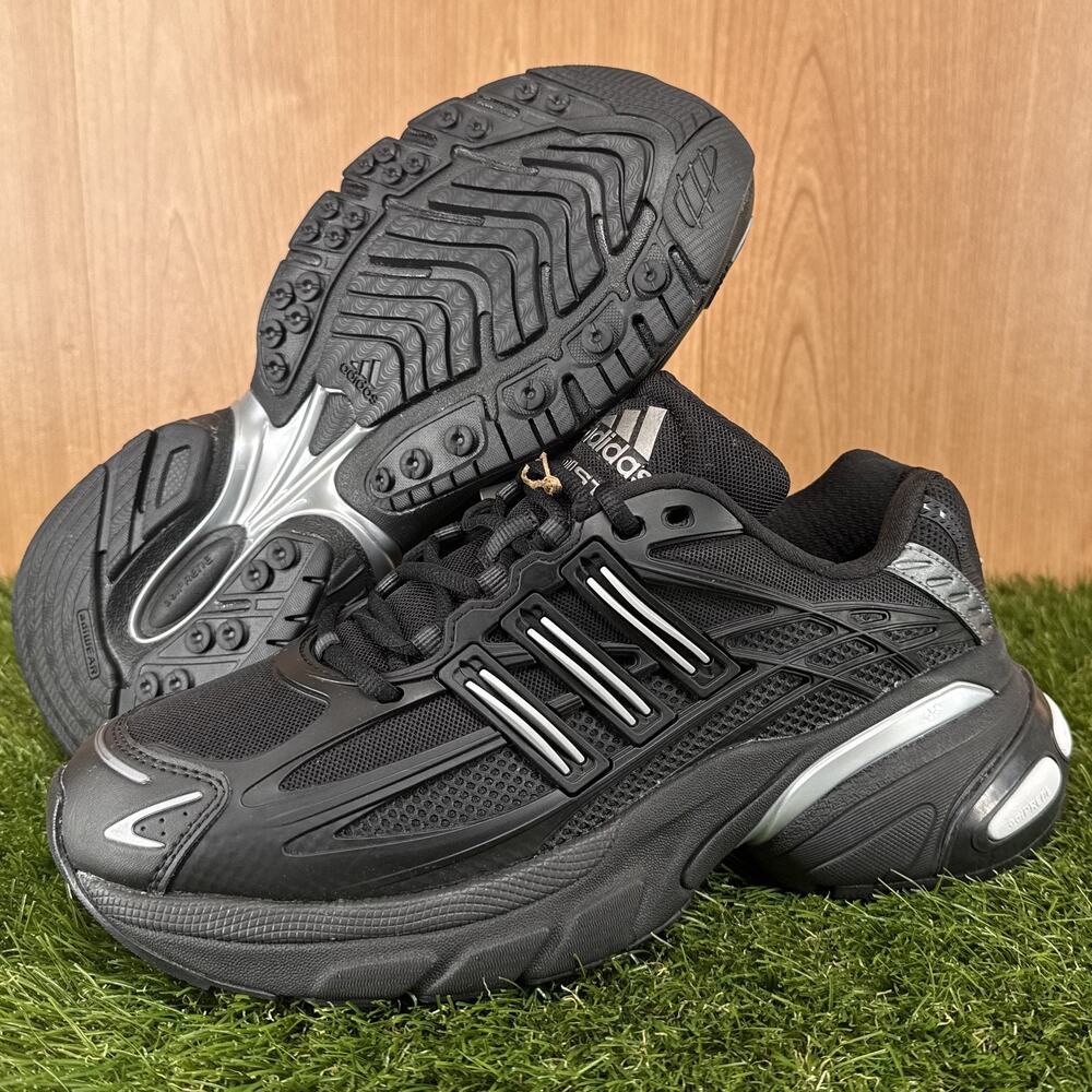 adidas Adistar XLG 2.0 Core Black Running Shoes HQ7555 Men's Size 8.5